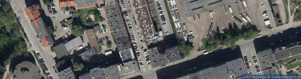 Zdjęcie satelitarne Kręta ul.