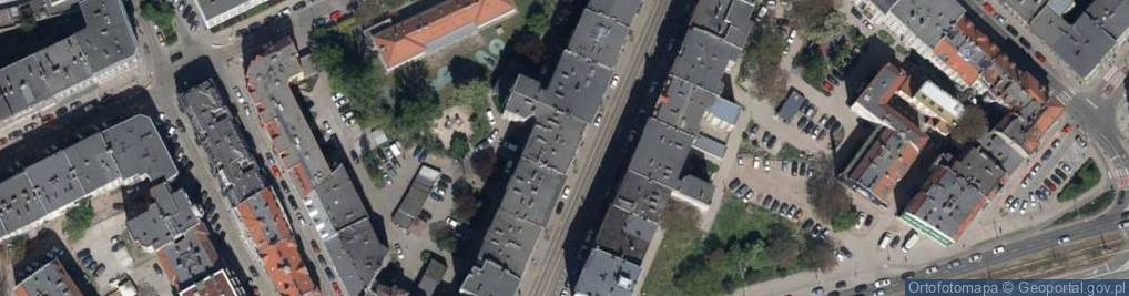 Zdjęcie satelitarne Króla Władysława Łokietka ul.