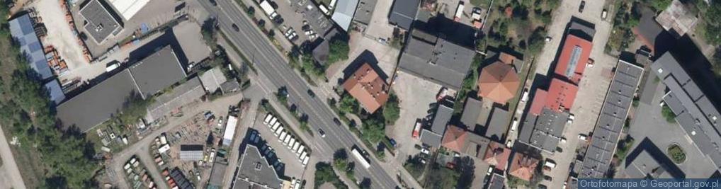 Zdjęcie satelitarne Krakowska ul.