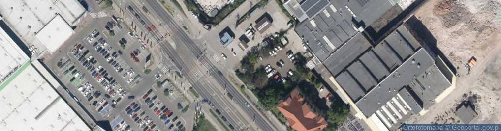 Zdjęcie satelitarne Krakowska ul.