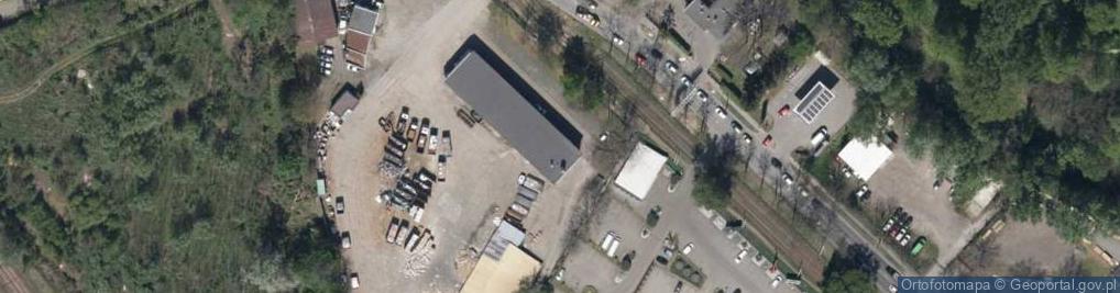 Zdjęcie satelitarne Krakowska ul.