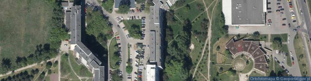 Zdjęcie satelitarne Krynicka ul.