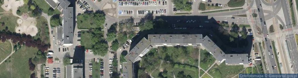 Zdjęcie satelitarne Krynicka ul.