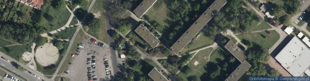 Zdjęcie satelitarne Królewska ul.