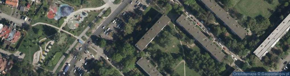 Zdjęcie satelitarne Królewska ul.