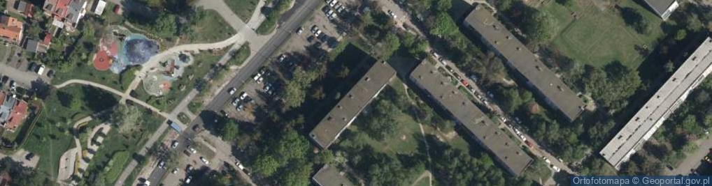 Zdjęcie satelitarne Królewska ul.
