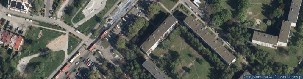 Zdjęcie satelitarne Królewska ul.