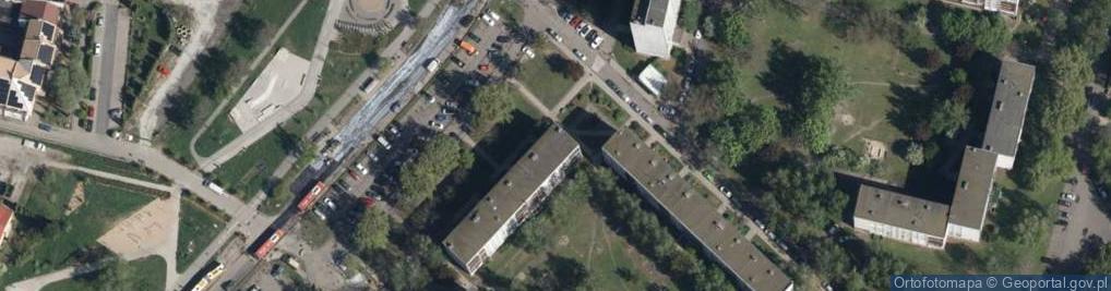 Zdjęcie satelitarne Królewska ul.