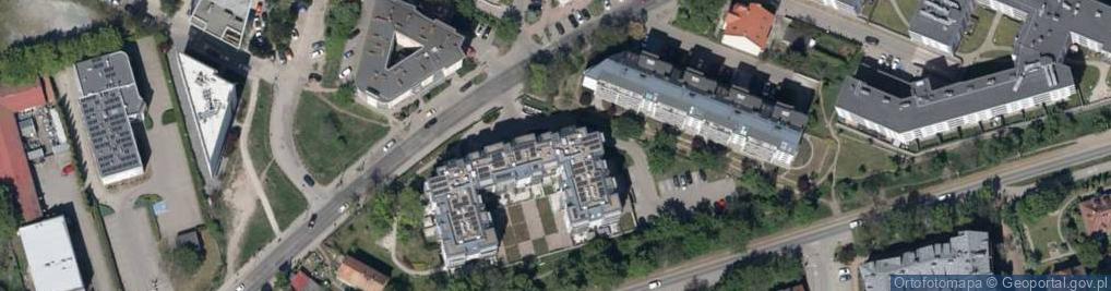 Zdjęcie satelitarne Krzycka ul.