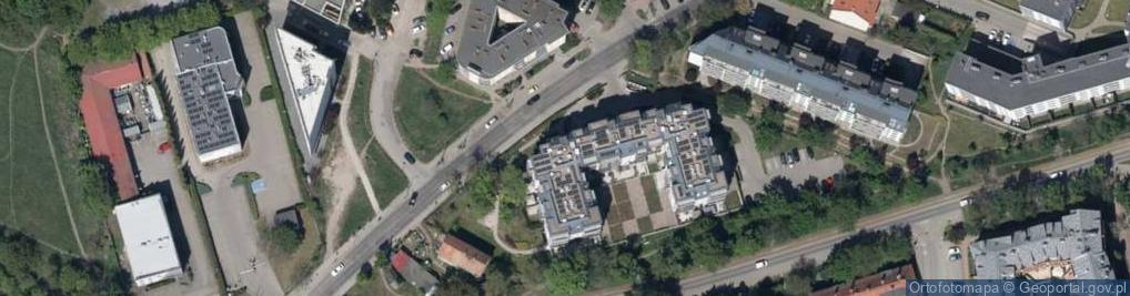 Zdjęcie satelitarne Krzycka ul.