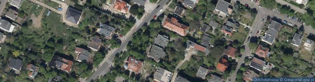Zdjęcie satelitarne Krzycka ul.