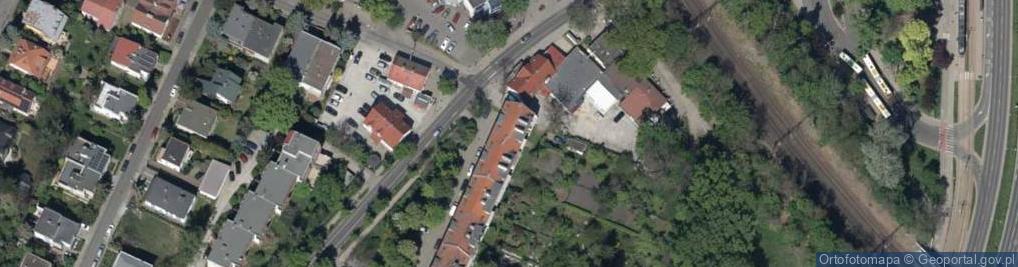 Zdjęcie satelitarne Krzycka ul.