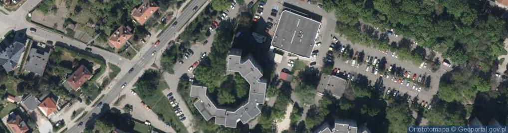 Zdjęcie satelitarne Krzycka ul.