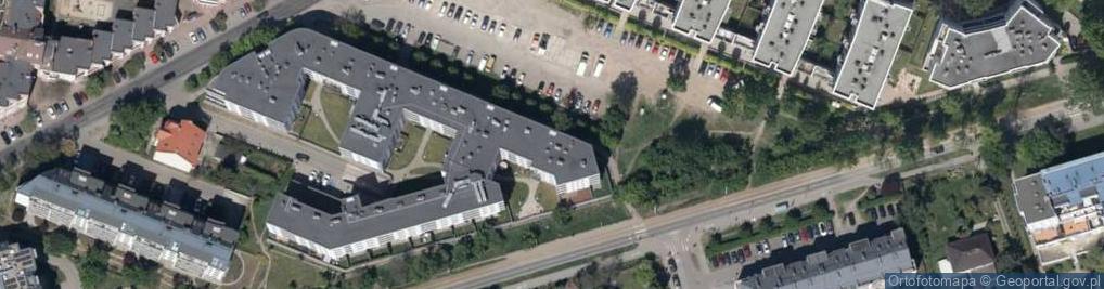 Zdjęcie satelitarne Krzycka ul.