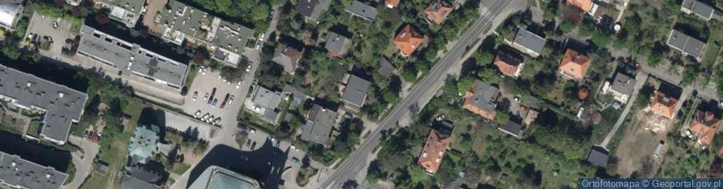 Zdjęcie satelitarne Krzycka ul.