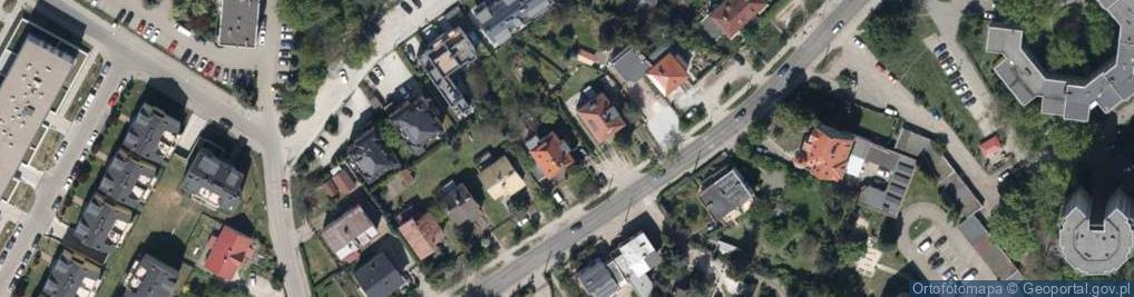Zdjęcie satelitarne Krzycka ul.