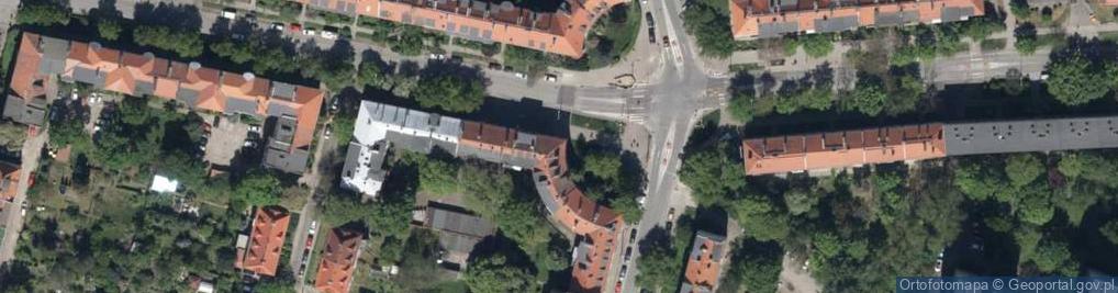 Zdjęcie satelitarne Krucza ul.
