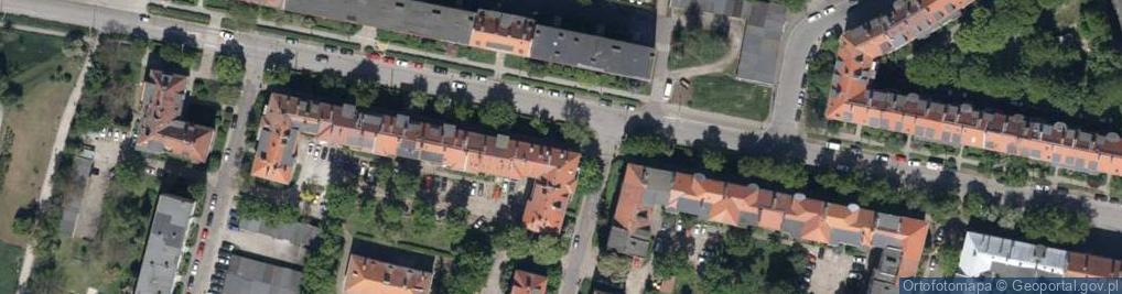 Zdjęcie satelitarne Krucza ul.