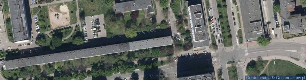Zdjęcie satelitarne Krucza ul.