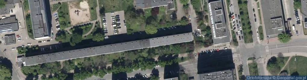 Zdjęcie satelitarne Krucza ul.