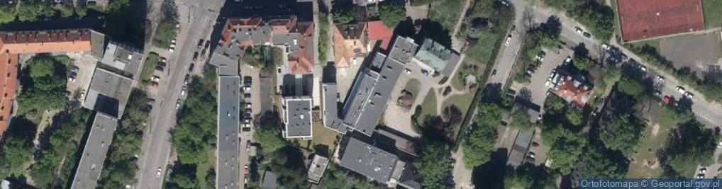 Zdjęcie satelitarne Krucza ul.