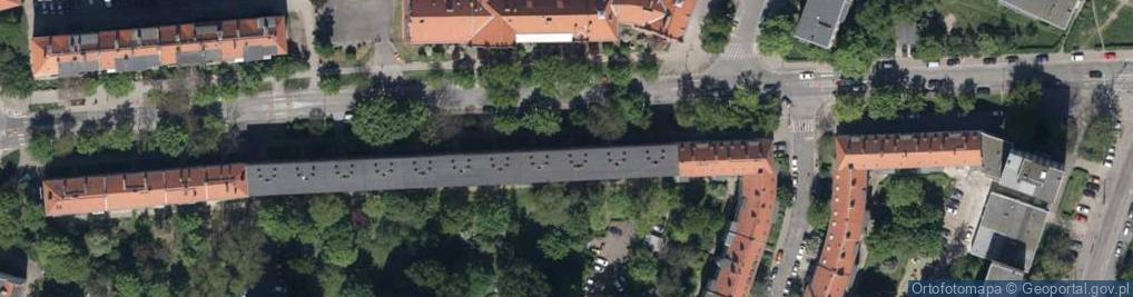 Zdjęcie satelitarne Krucza ul.