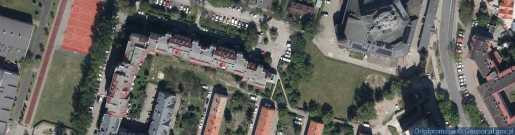 Zdjęcie satelitarne Krośnieńska ul.