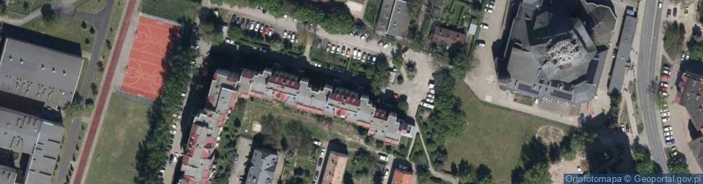 Zdjęcie satelitarne Krośnieńska ul.