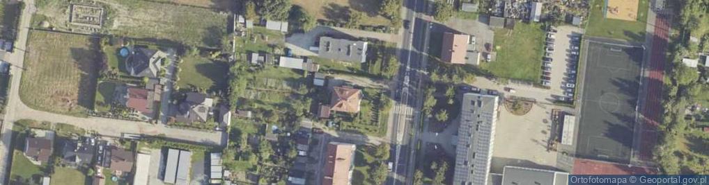 Zdjęcie satelitarne Króla Kazimierza Wielkiego ul.