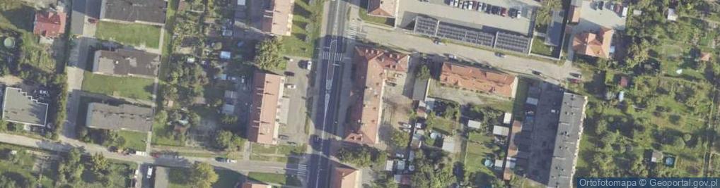 Zdjęcie satelitarne Króla Kazimierza Wielkiego ul.