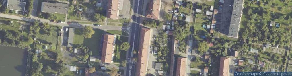 Zdjęcie satelitarne Króla Kazimierza Wielkiego ul.