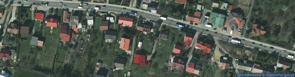 Zdjęcie satelitarne Krakowska ul.