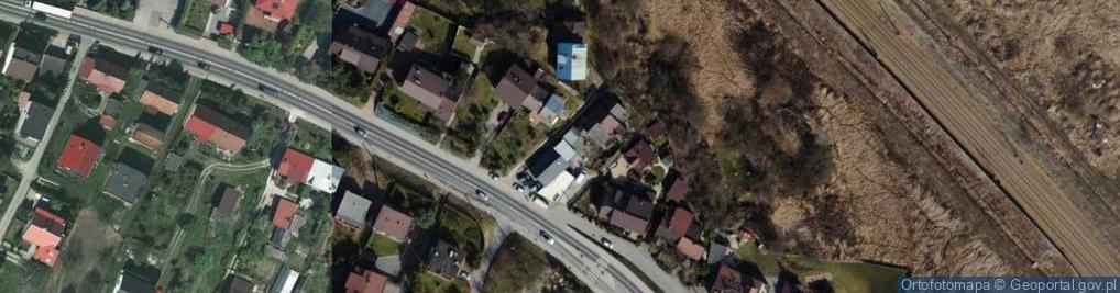 Zdjęcie satelitarne Krakowska ul.