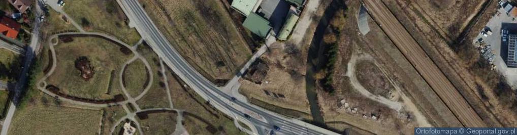 Zdjęcie satelitarne Krakowska ul.