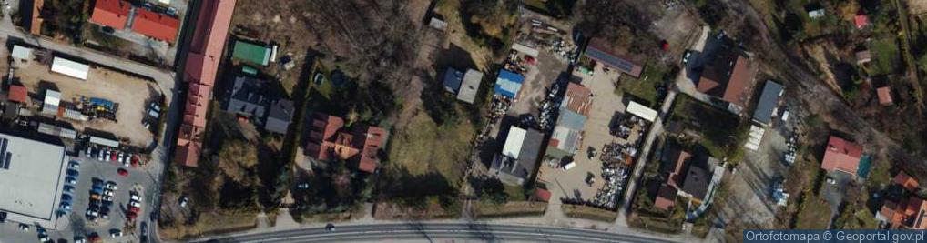 Zdjęcie satelitarne Krakowska ul.