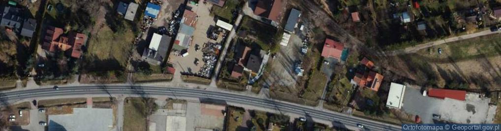 Zdjęcie satelitarne Krakowska ul.