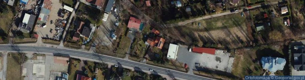 Zdjęcie satelitarne Krakowska ul.