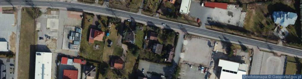 Zdjęcie satelitarne Krakowska ul.
