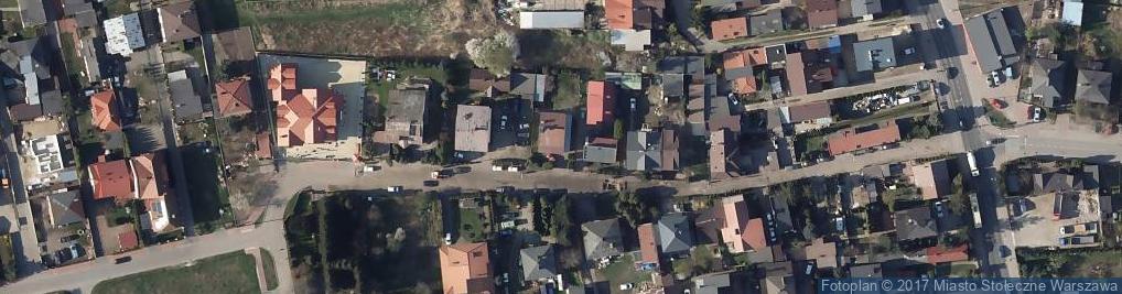 Zdjęcie satelitarne Krzywa ul.