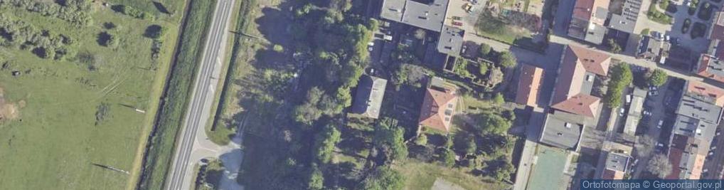 Zdjęcie satelitarne Krzywa ul.