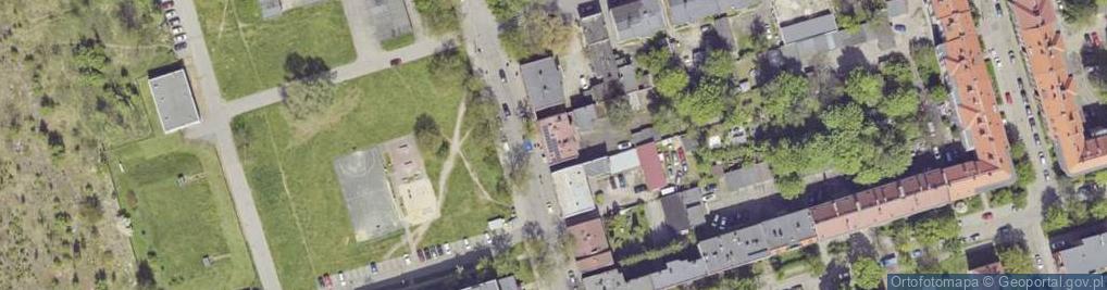 Zdjęcie satelitarne Króla Jana III Sobieskiego ul.