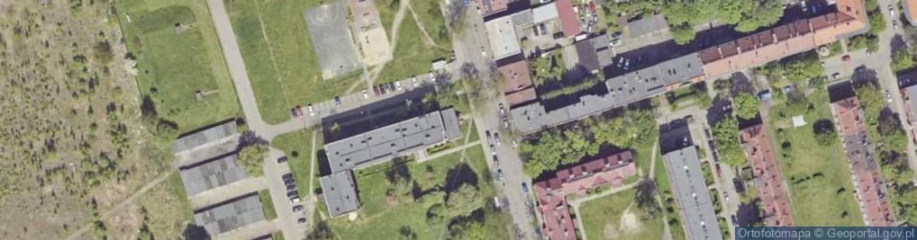 Zdjęcie satelitarne Króla Jana III Sobieskiego ul.