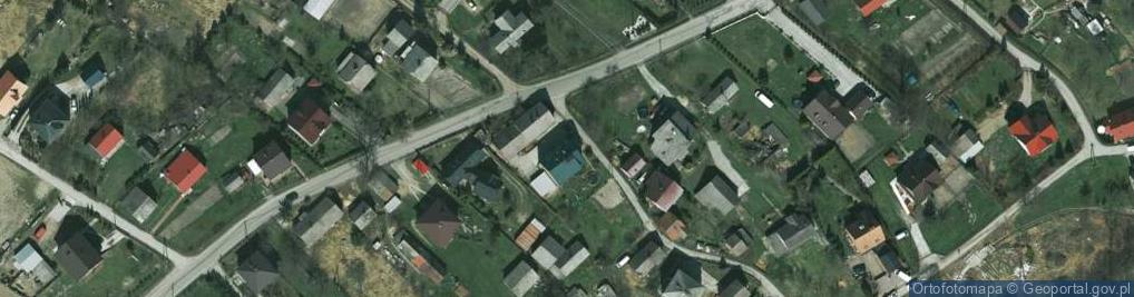 Zdjęcie satelitarne Krzywa ul.