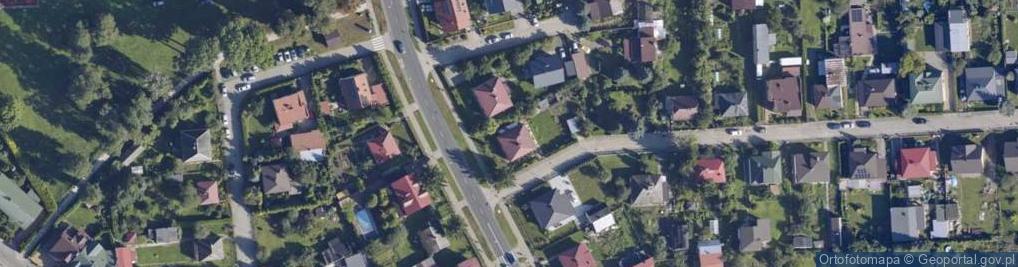Zdjęcie satelitarne Kręta ul.