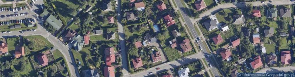 Zdjęcie satelitarne Kręta ul.