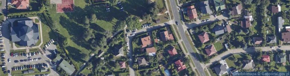 Zdjęcie satelitarne Kręta ul.