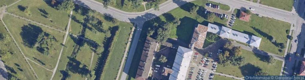 Zdjęcie satelitarne Królowej Jadwigi ul.