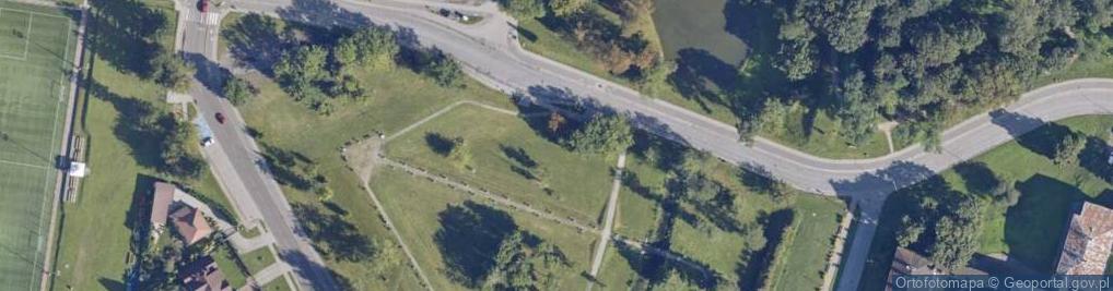 Zdjęcie satelitarne Królowej Jadwigi ul.