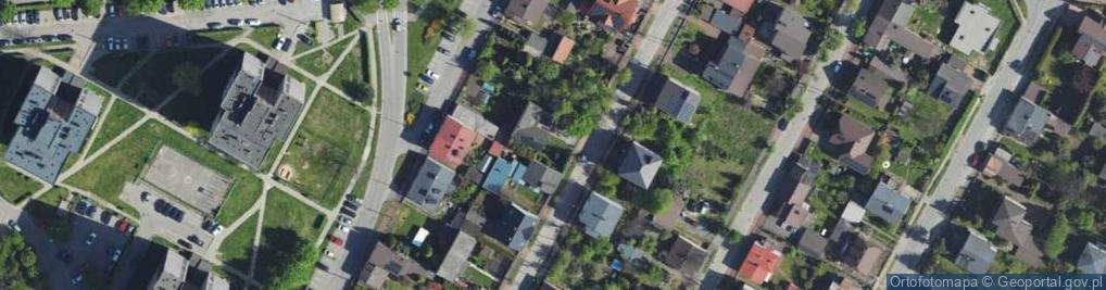 Zdjęcie satelitarne Krakowska ul.