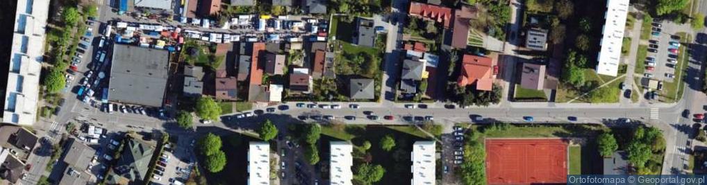 Zdjęcie satelitarne Kręta ul.